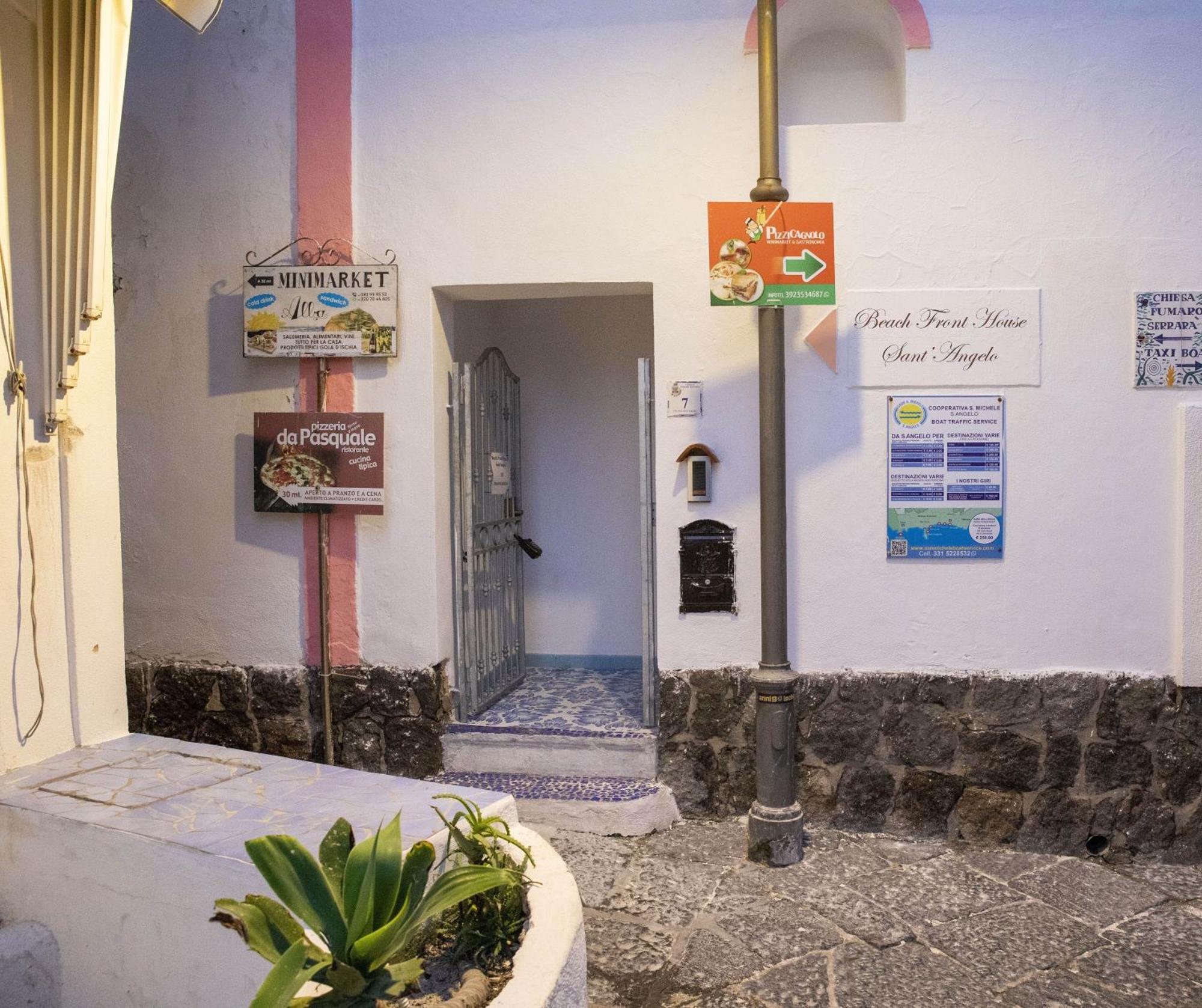 Mare Nostrum - Beachfront House - Sant'Angelo Ischia Exterior foto
